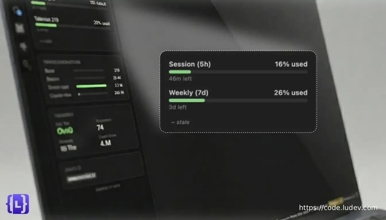 Ludev Code Toolkit usage summary panel