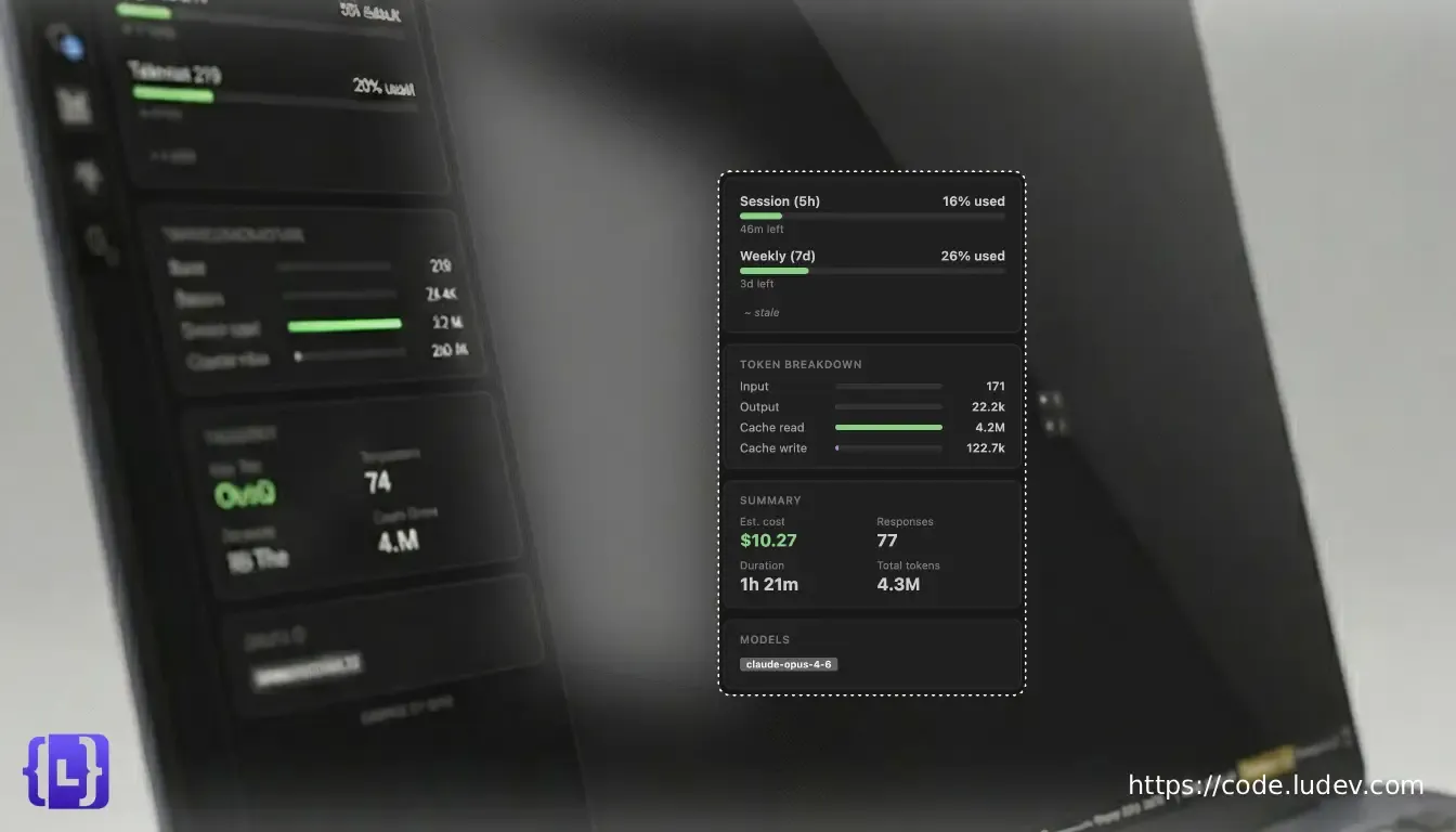 Context Monitor panel showing real-time token usage, context window percentage, and session cost